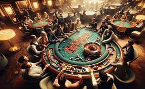 Pengguna menikmati hiburan olahraga dan permainan casino di platform dengan fitur lengkap dan interaktif